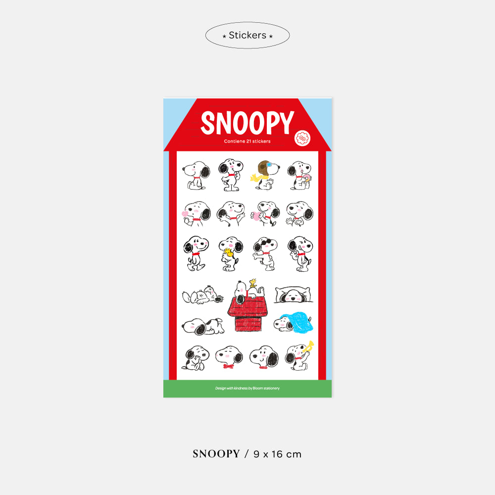STICKERS SNOOPY