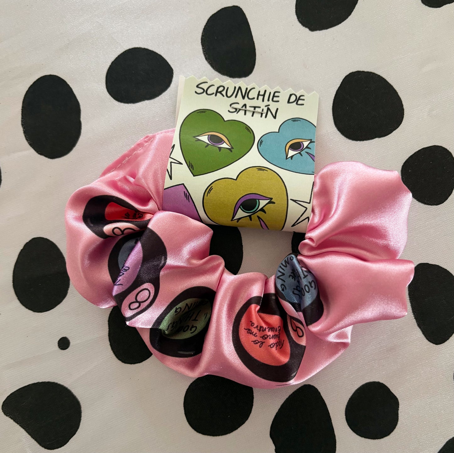 SCRUNCHIES DE SATIN-OBJETOS