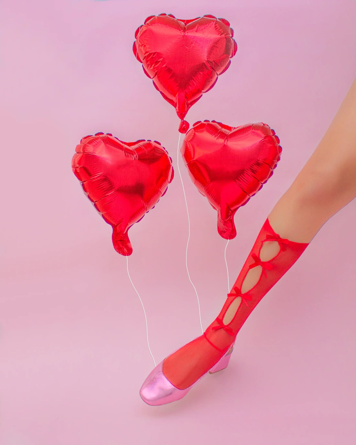 CALCETINES CUPIDO ROJO