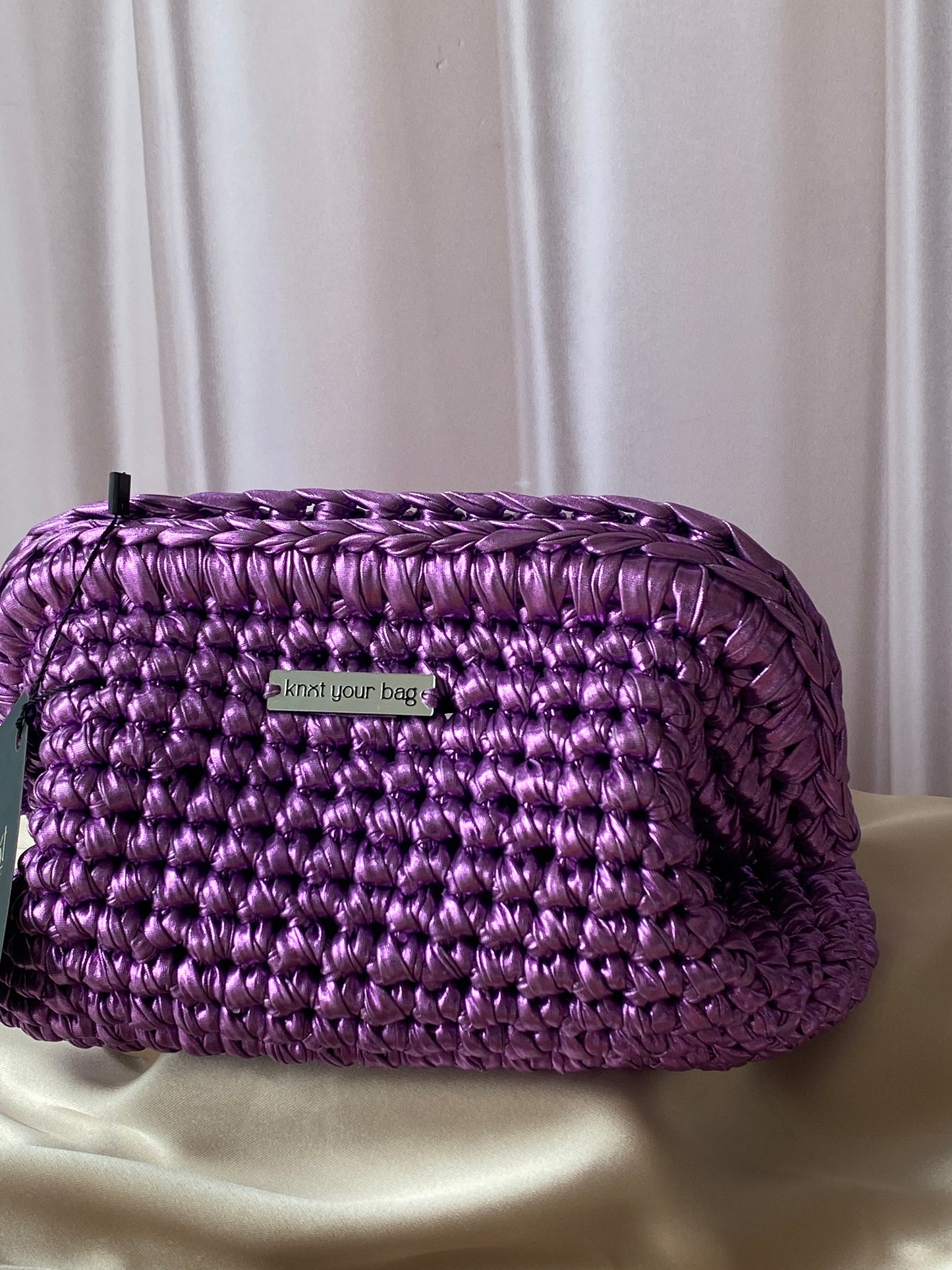 CLUTCH METÁLICO MORADO