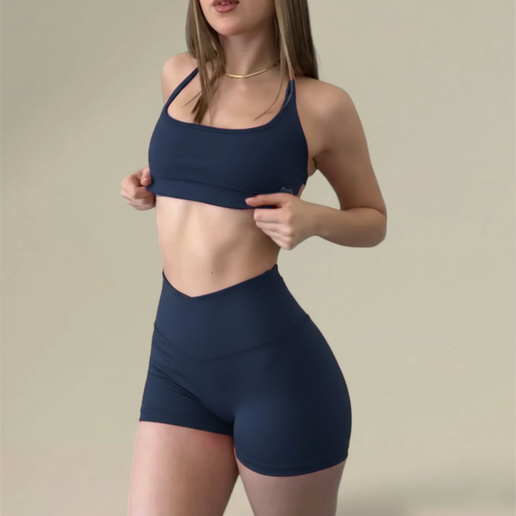 SET MIDNIGHT TOP & SHORT