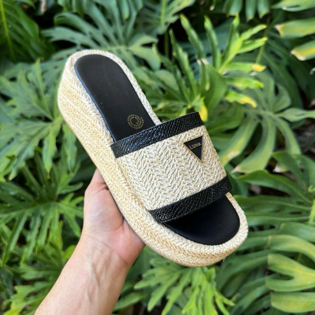 SANDALIAS BACALAR NEGRO