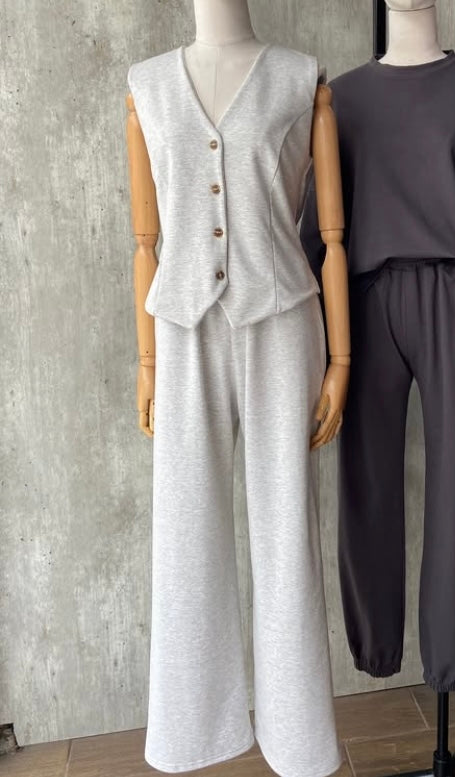 SET CHALECO + PANTS AVENA