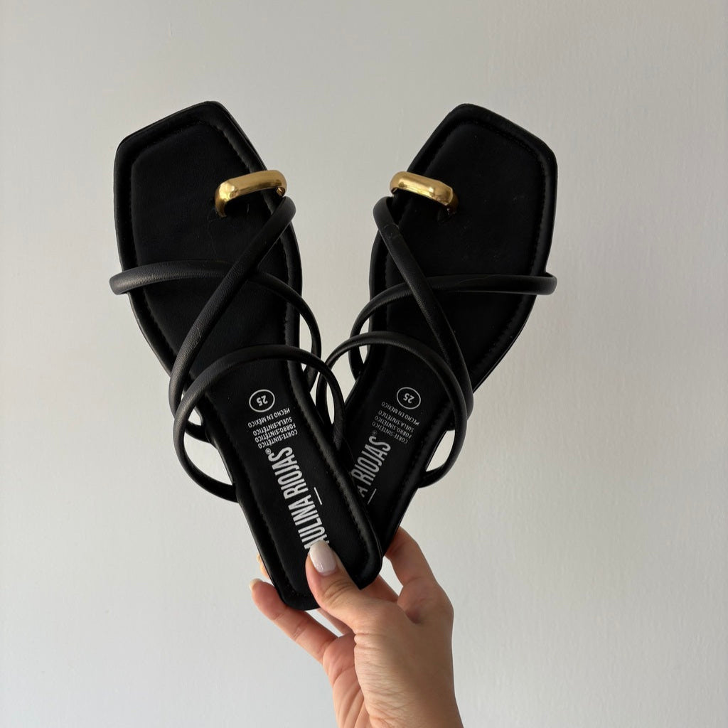 SANDALIAS ARI NEGRO