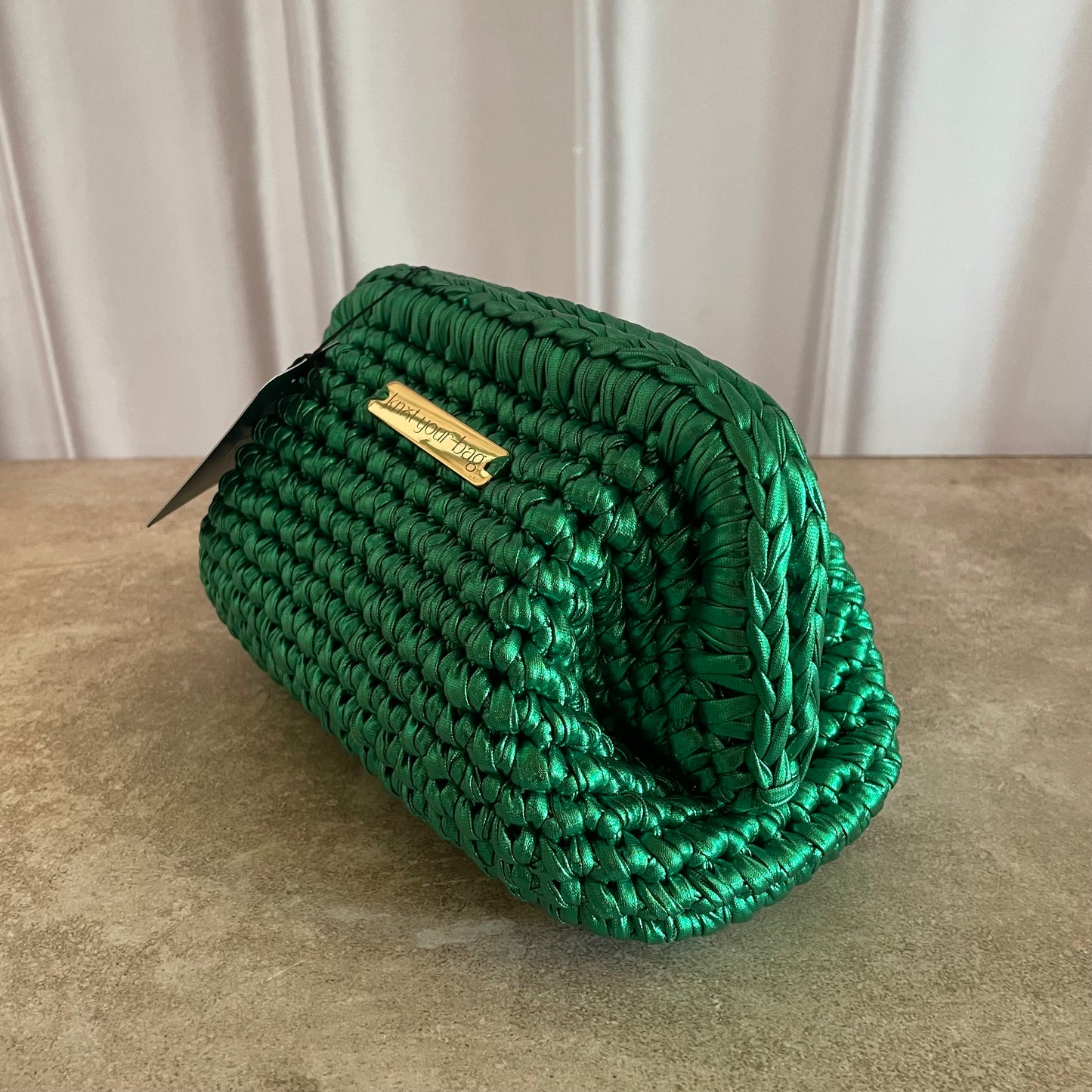 CLUTCH METÁLICO VERDE