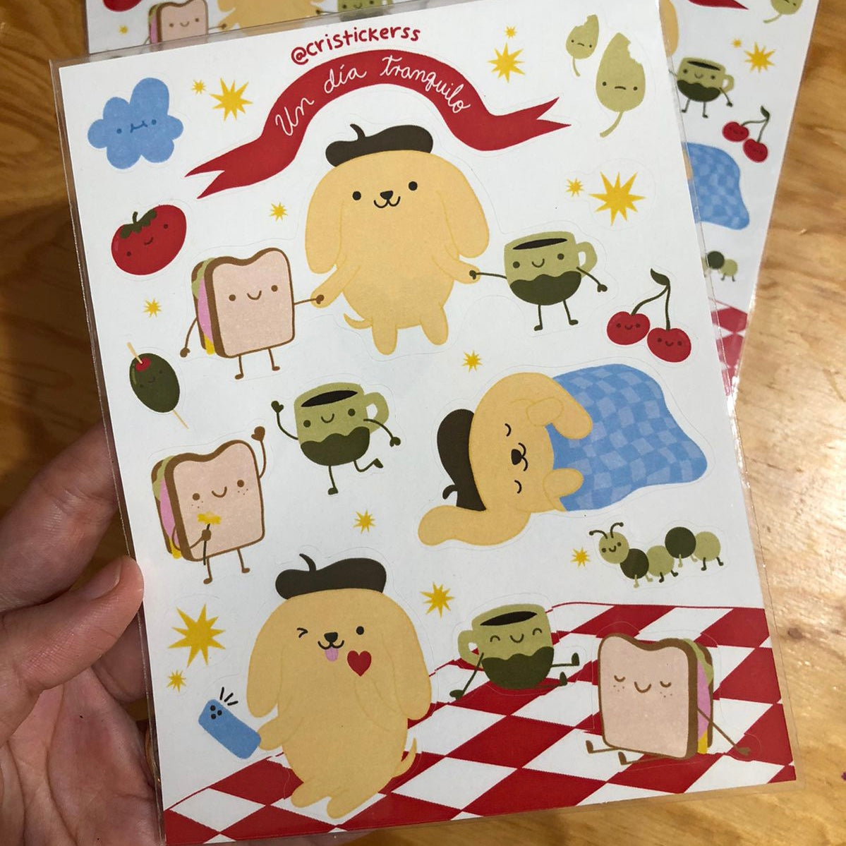 PLANTILLA DE STICKERS POMPOMPURIN