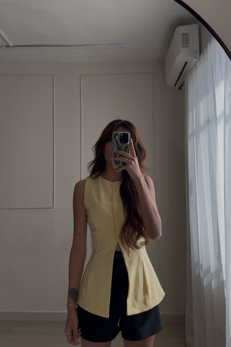 CHALECO MARA AMARILLO