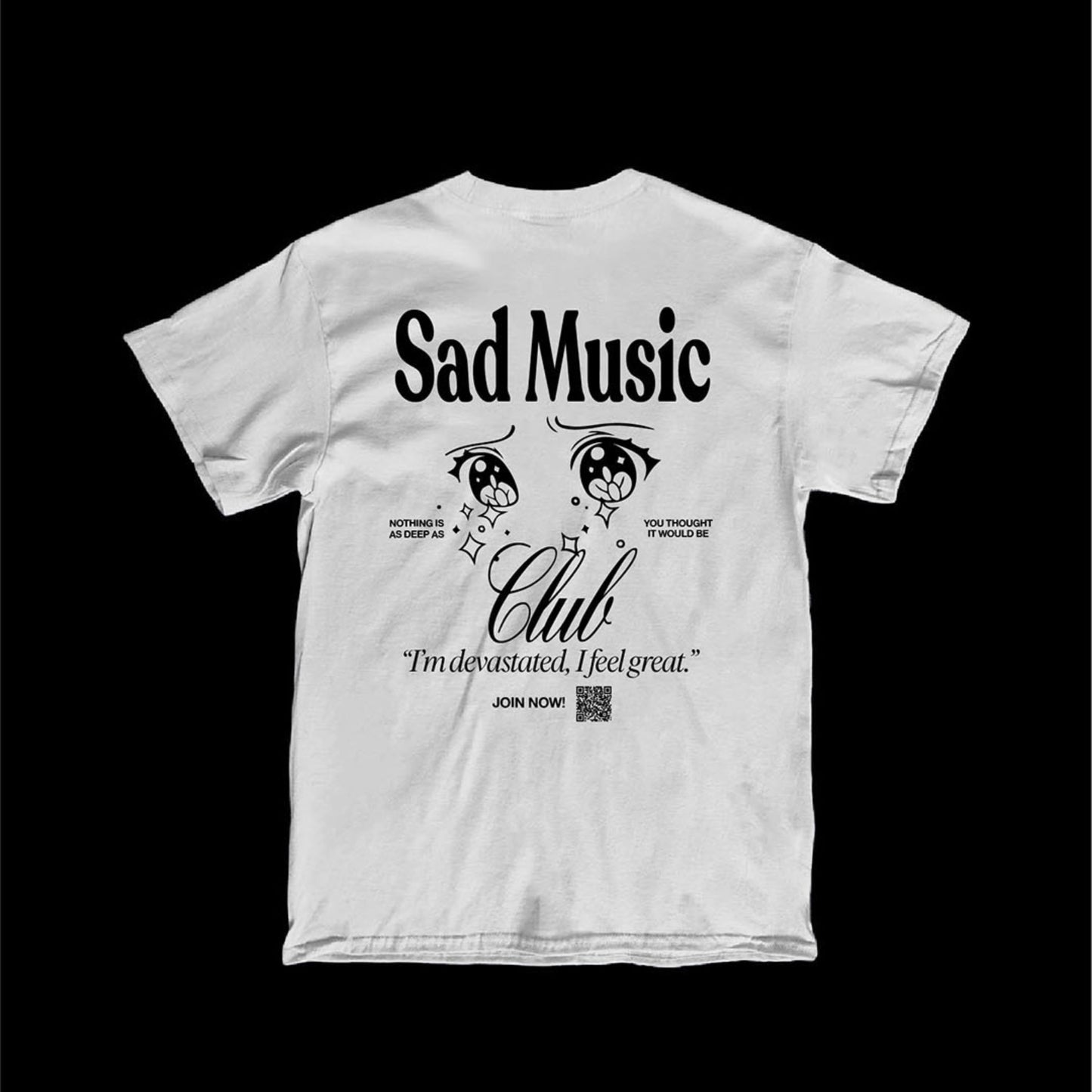 SAD MUSIC CLUB TSHIRT