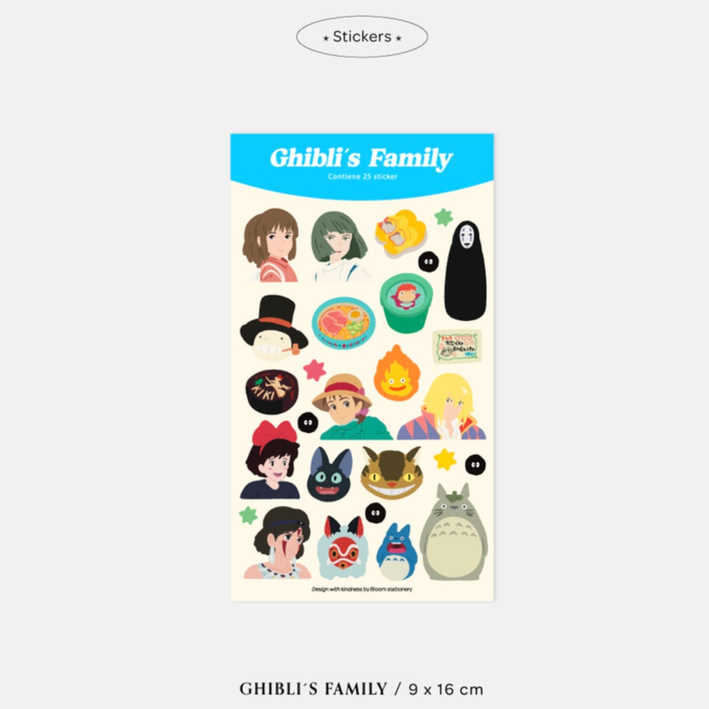 STICKERS GHIBLI
