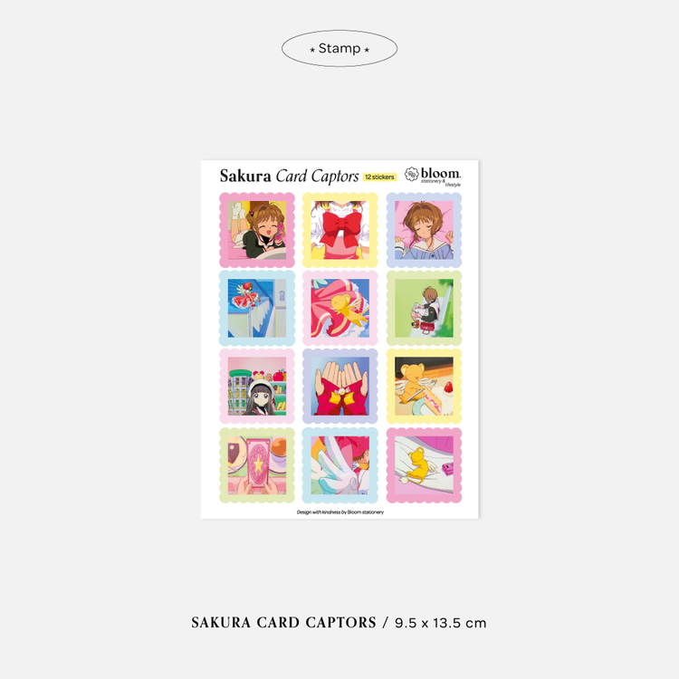 ESTAMPILLAS SAKURA CARD CAPTORS