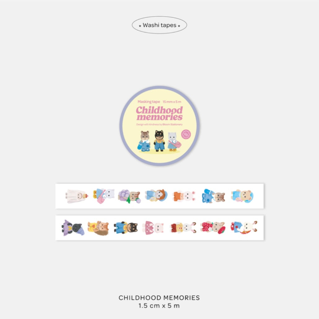 WASHI TAPE CHILDHOOD MEMORIES (TERNURINES)