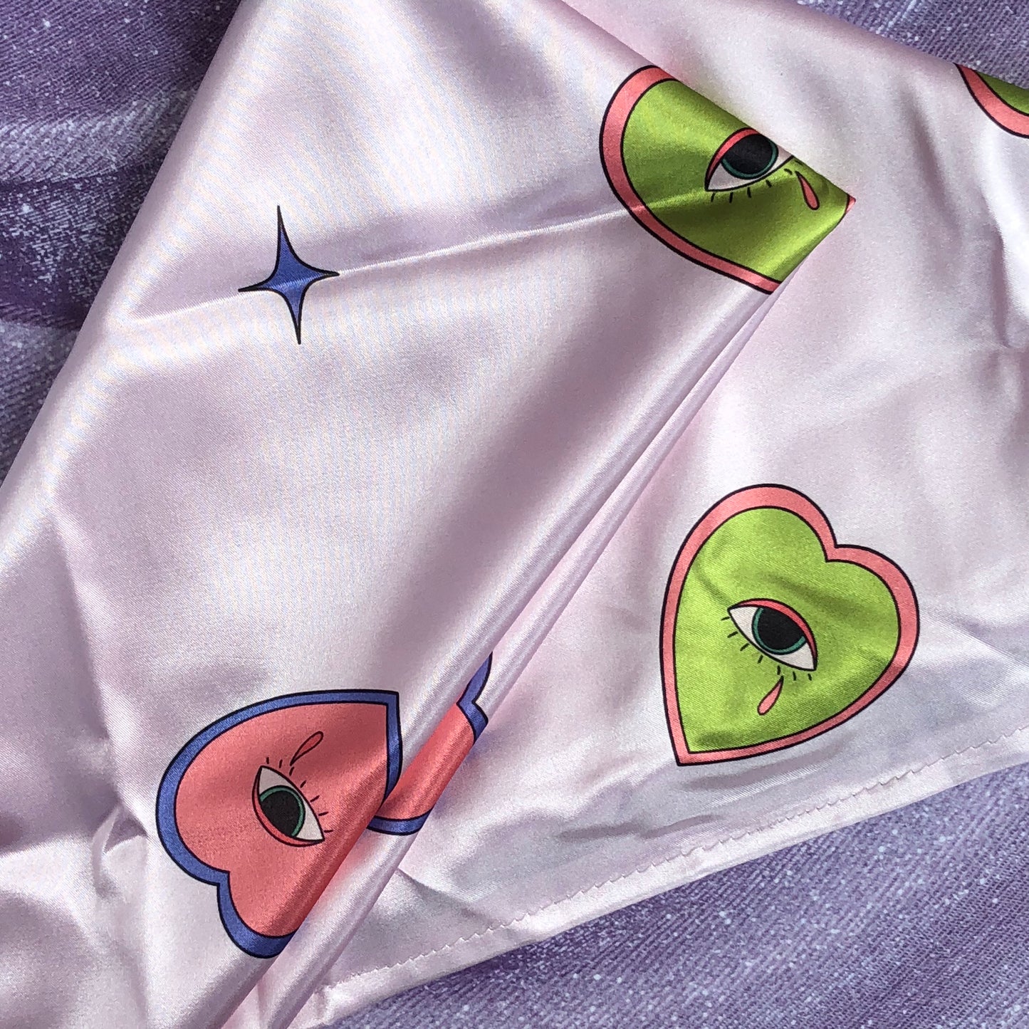 MASCADA CORAZONES COLORIDOS