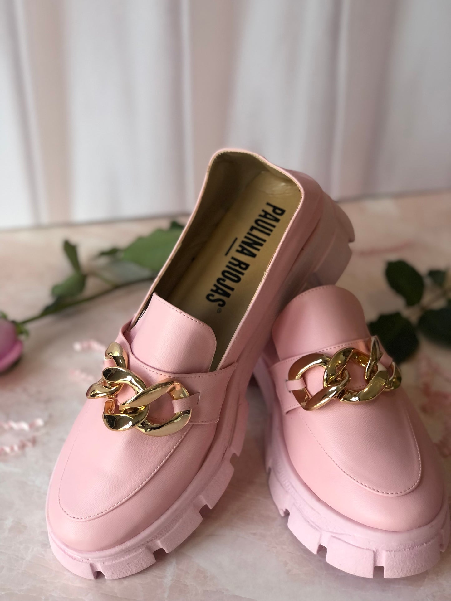 MOCASINES MACARENA ROSA