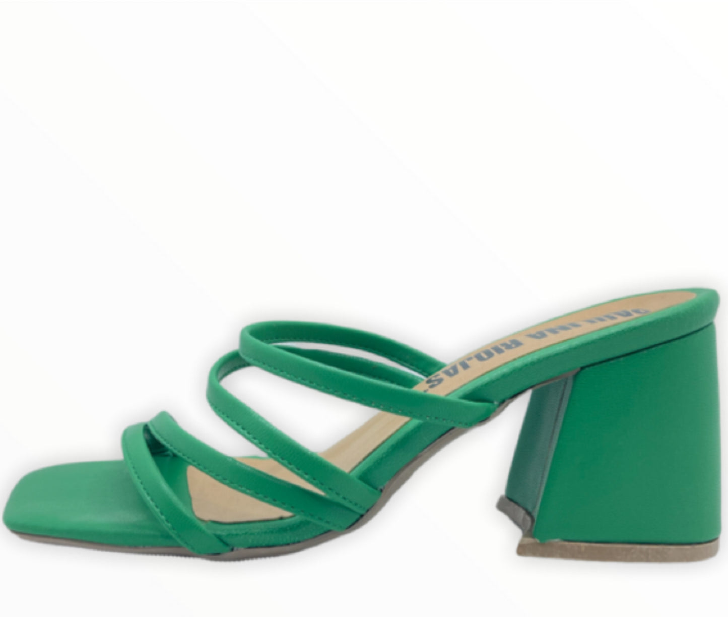 GREEN REGINA HEEL