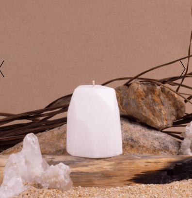 WHITE QUARTZ CANDLE