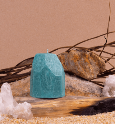 TURQUOISE CANDLE