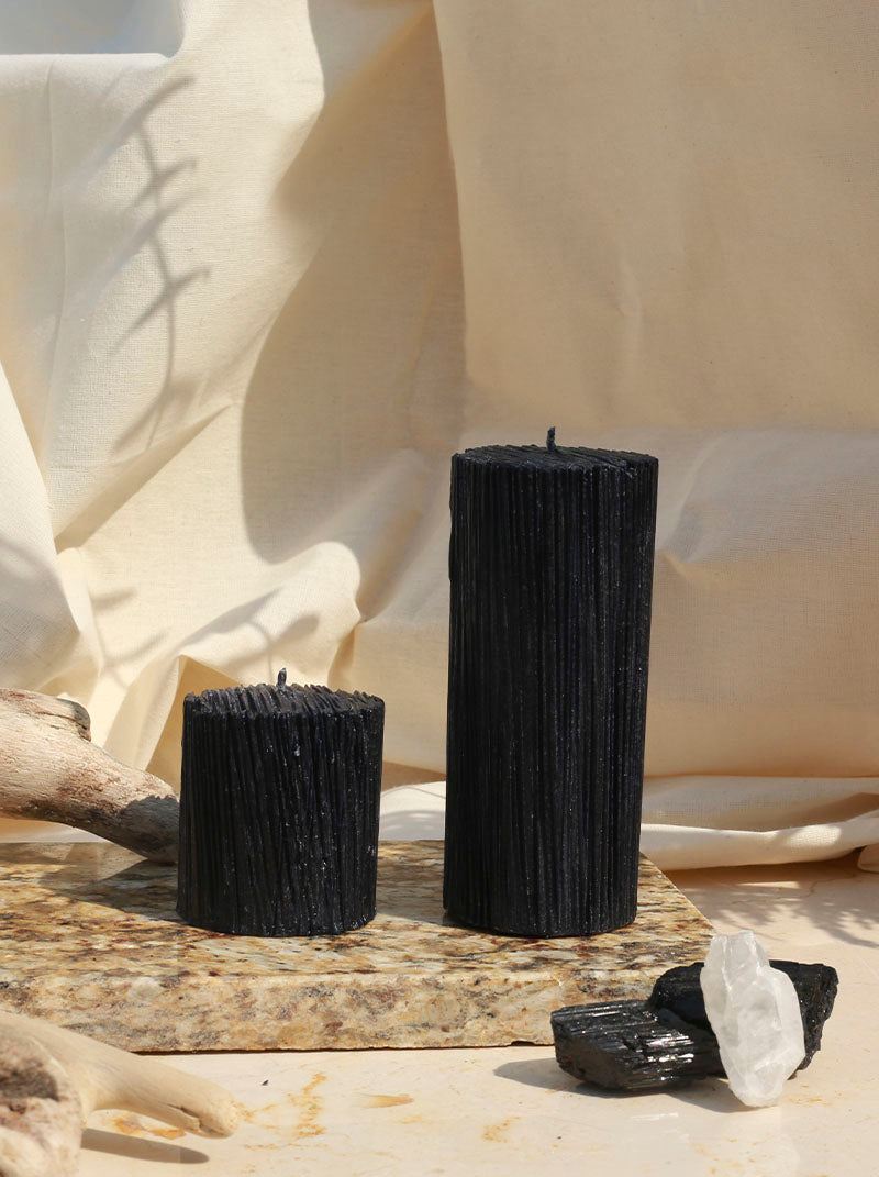 BLACK TOURMALINE CANDLE