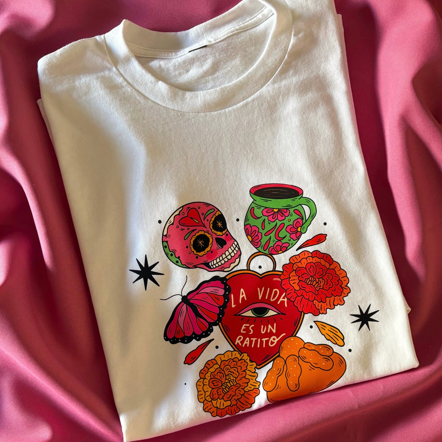 PLAYERA LA VIDA ES UN RATITO