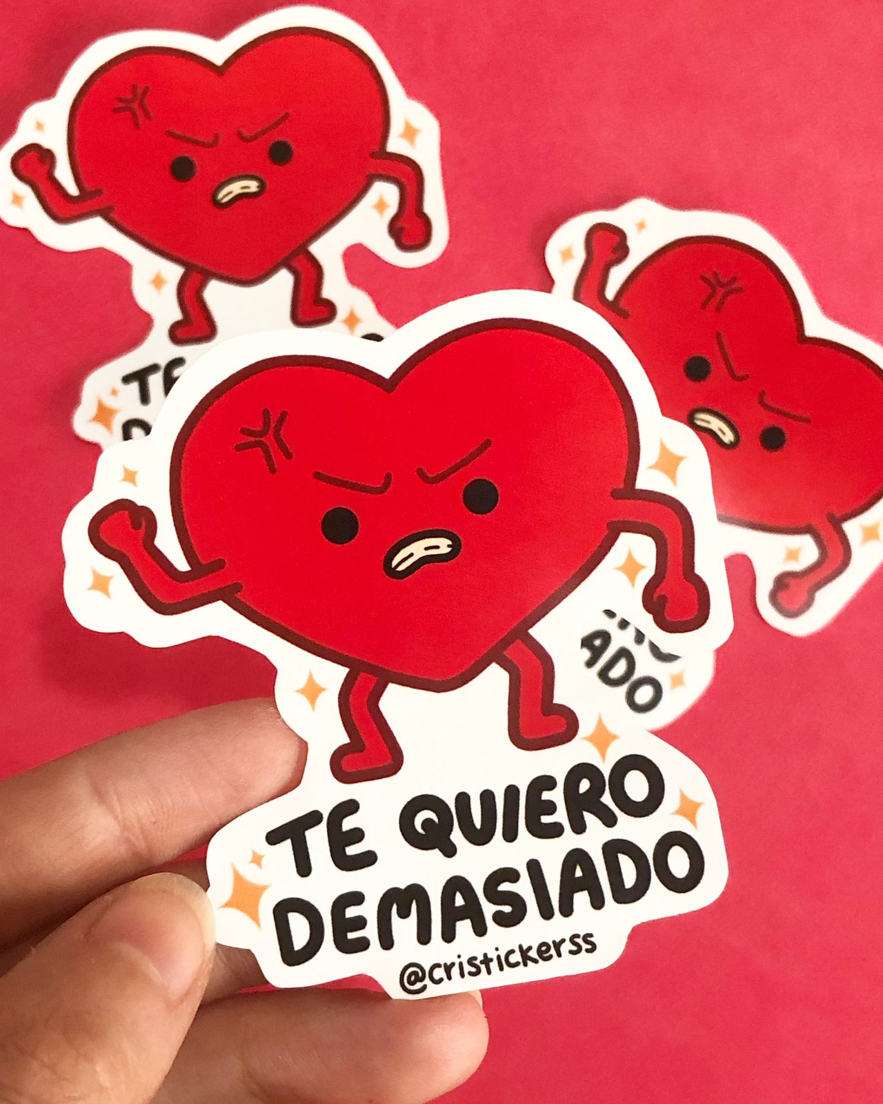 STICKERS A PRUEBA DE AGUA GRANDES