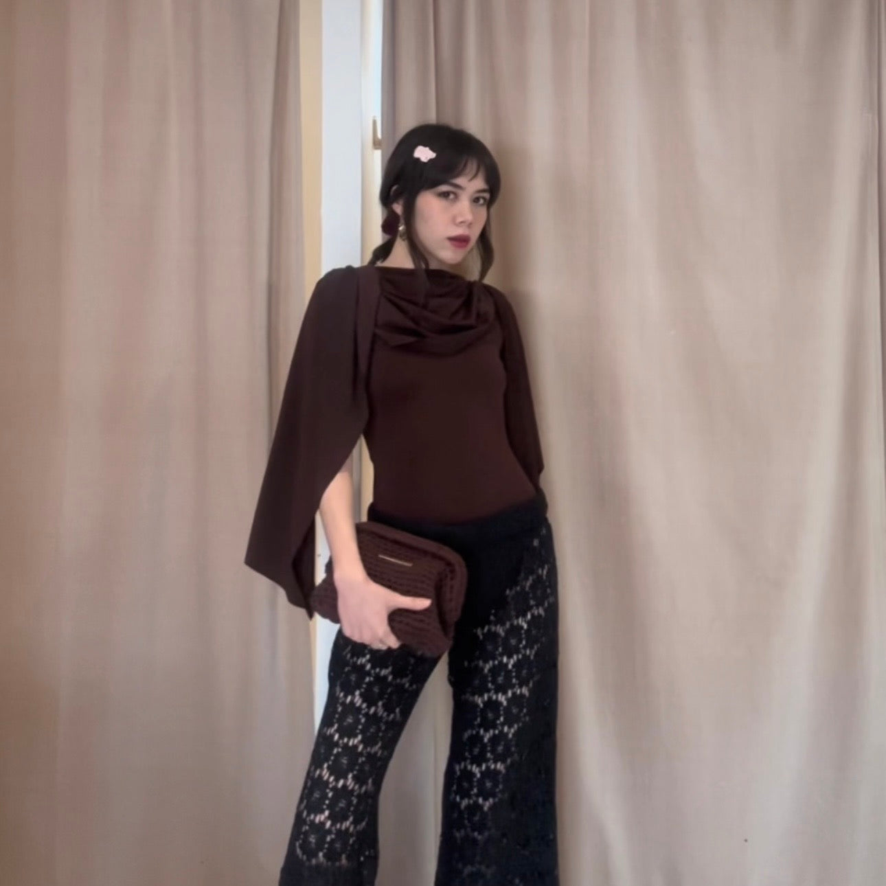 BODY DRAPEADO ESPRESSO