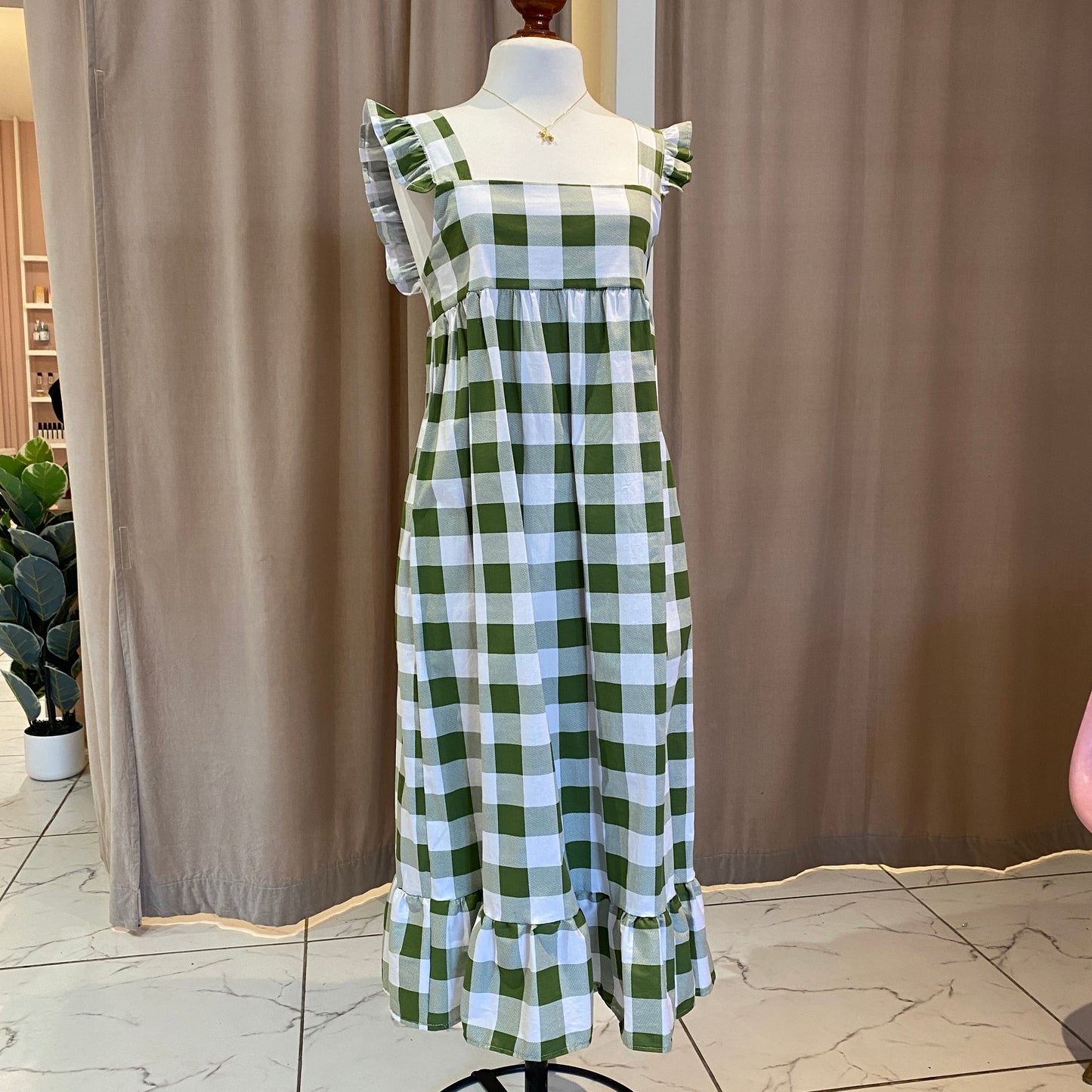 VESTIDO PRAIRE GINGHAM