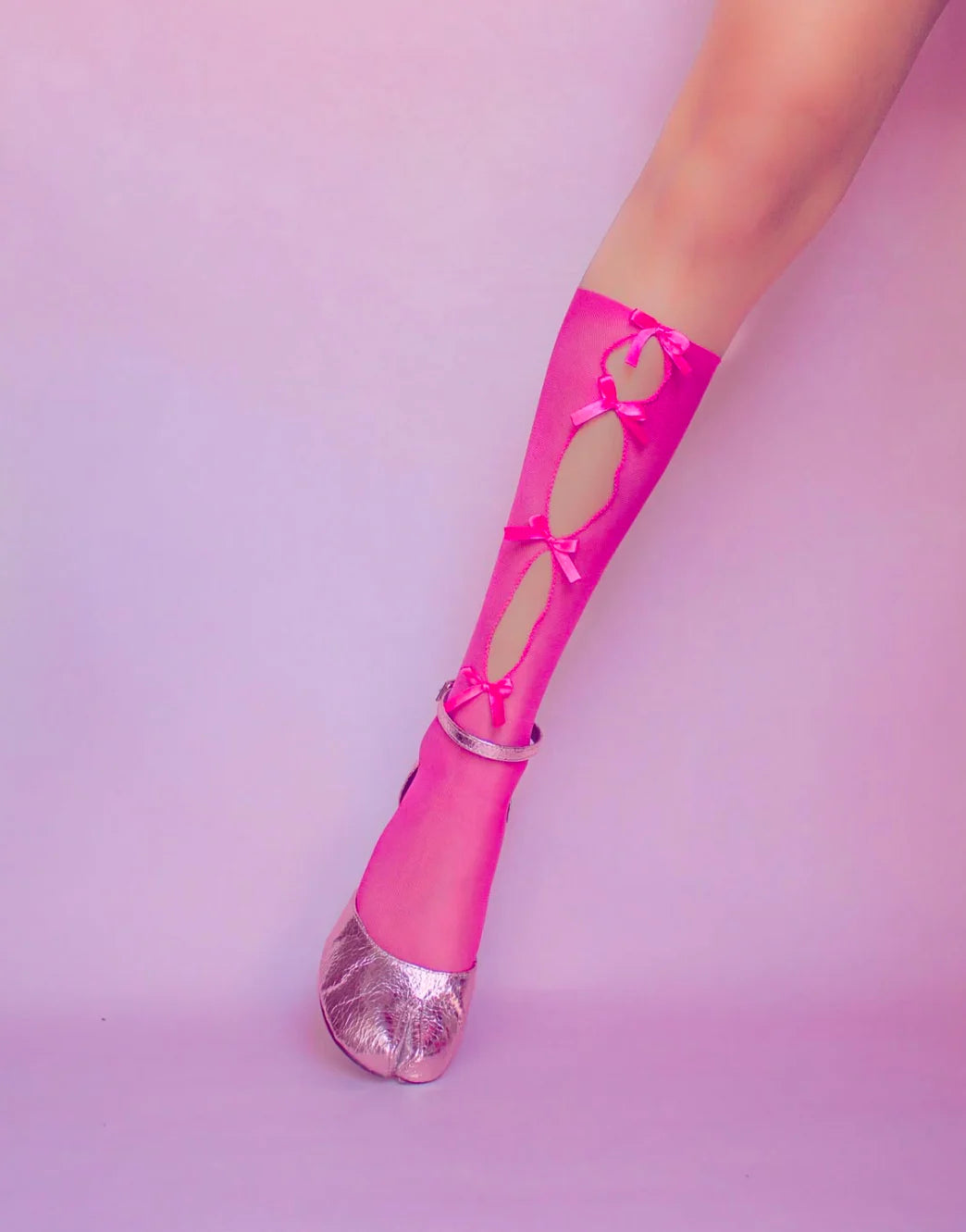 CALCETINES CUPIDO ROSA