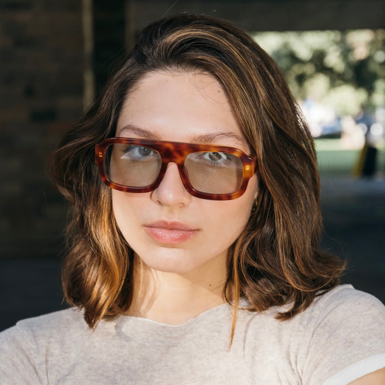 LENTES HONEY WHEAT AZUL