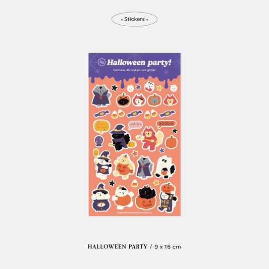 STICKERS HALLOWEEN PARTY!