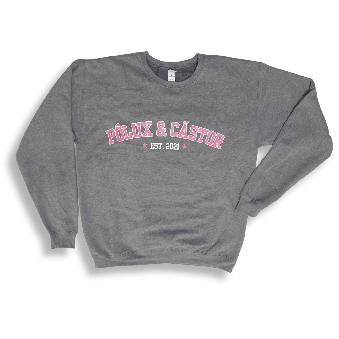SUDADERA PÓLUX Y CÁSTOR GRIS