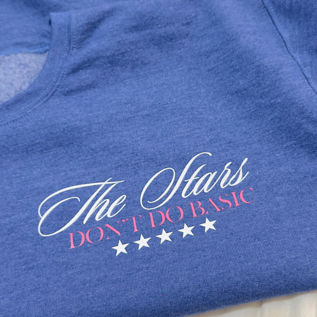 SUDADERA THE STARS AZUL