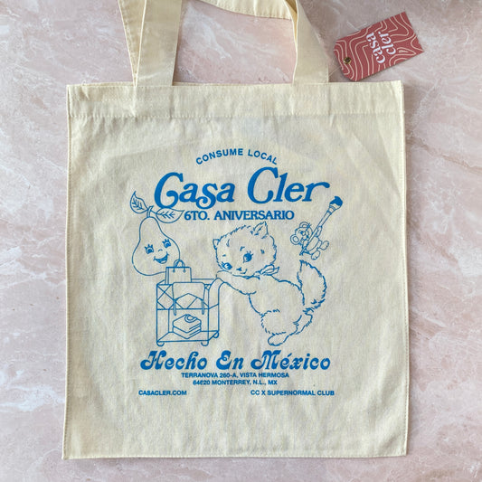 TOTE BAG 6to Aniversario CASA CLER