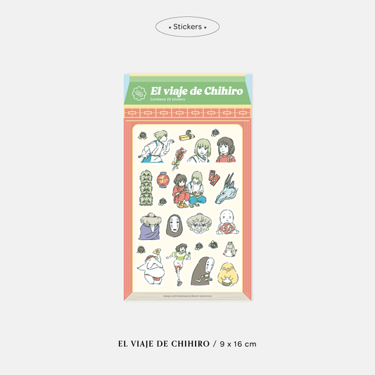 STICKERS EL VIAJE DE CHIHIRO