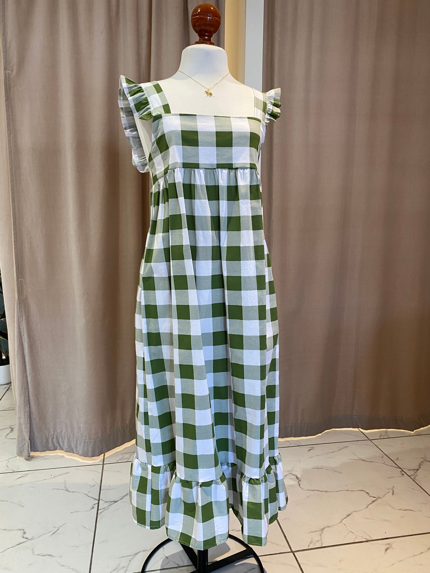 VESTIDO PRAIRE GINGHAM