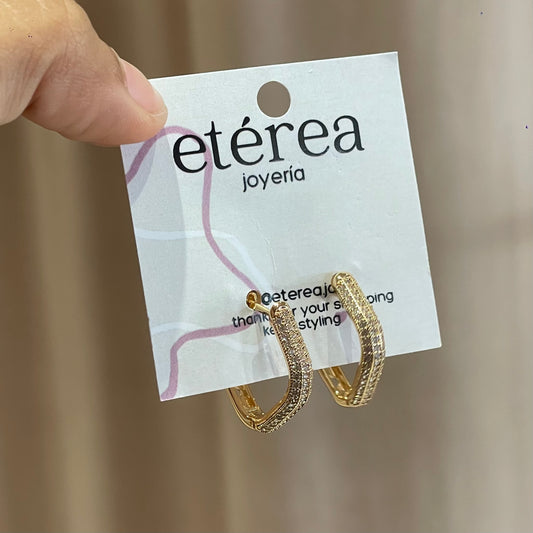 ARETES CUADRADO