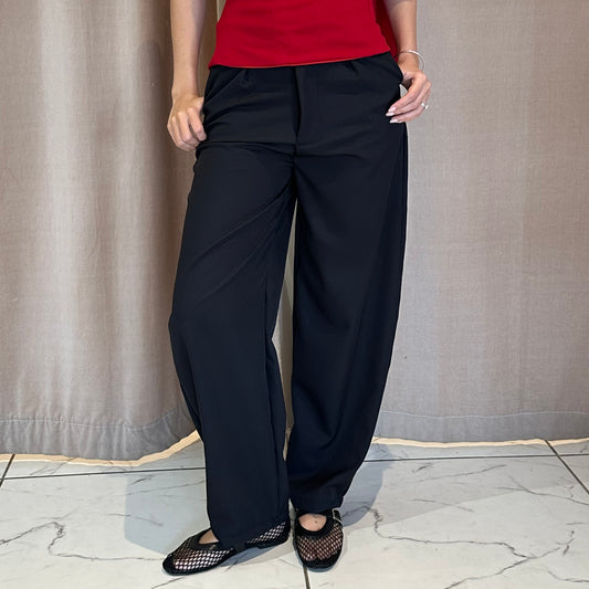 PANTALÓN LOOSE BARREL NEGRO