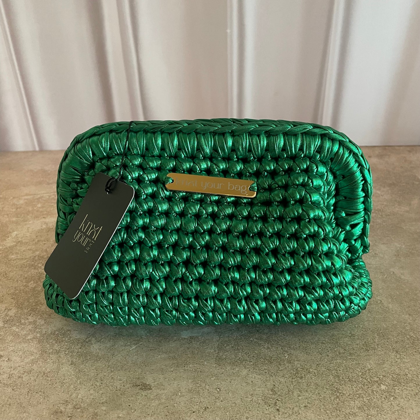 CLUTCH METÁLICO VERDE