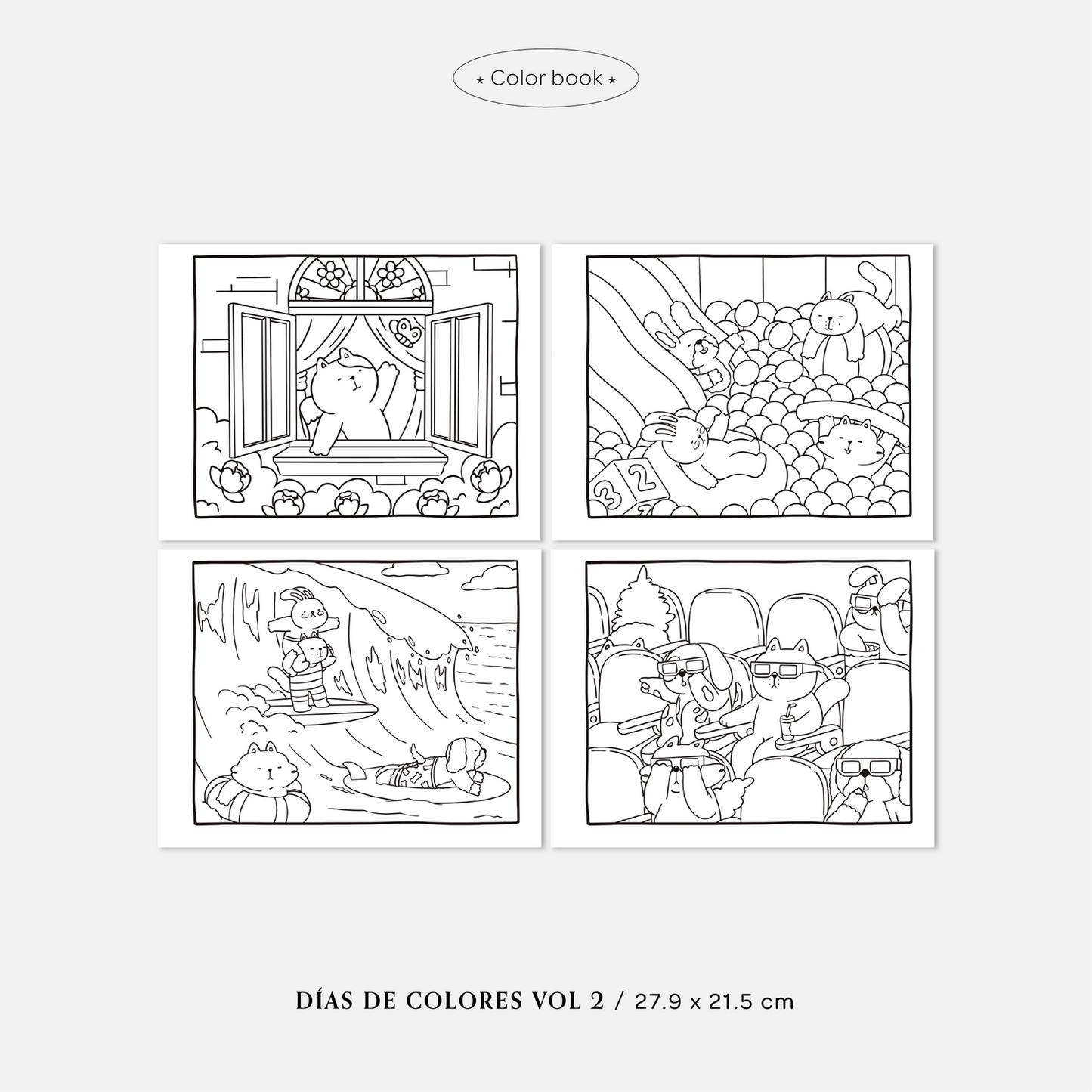 COLORBOOK: DÍAS DE COLORES VOL.2