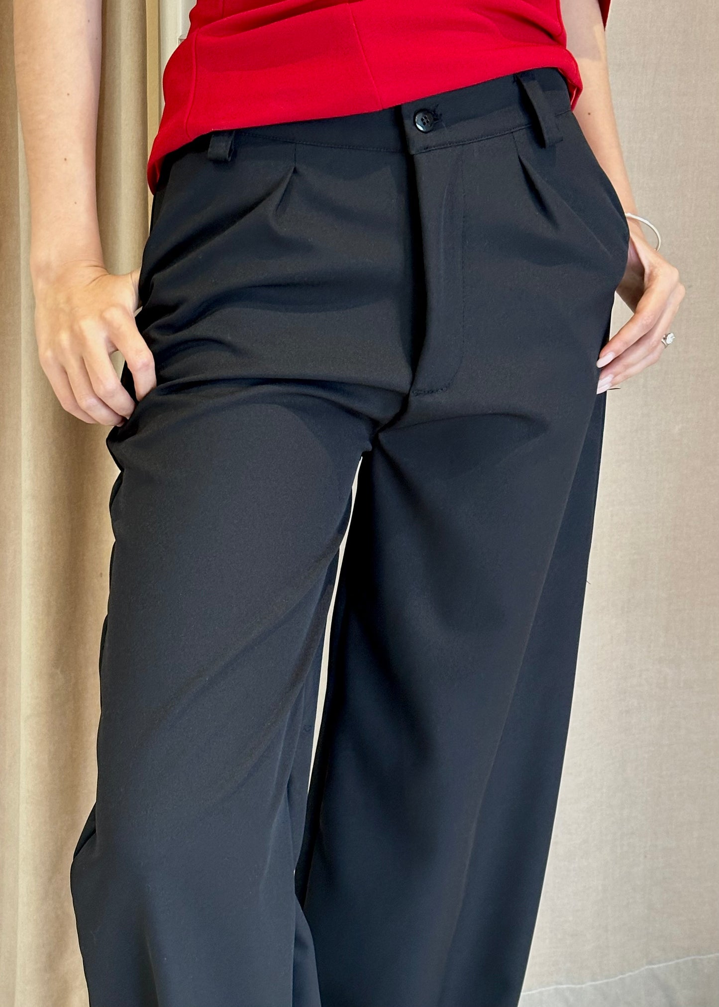 PANTALÓN LOOSE BARREL NEGRO