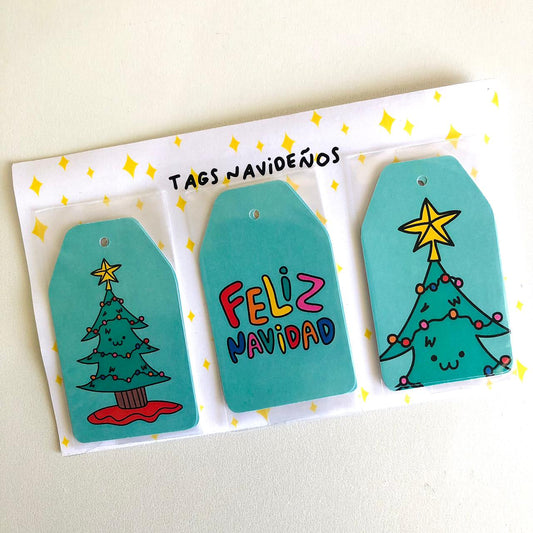 TAGS NAVIDEÑOS-CRISTICKERS