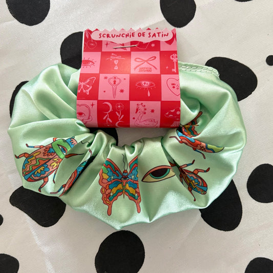 SCRUNCHIES DE SATÍN-INSECTOS