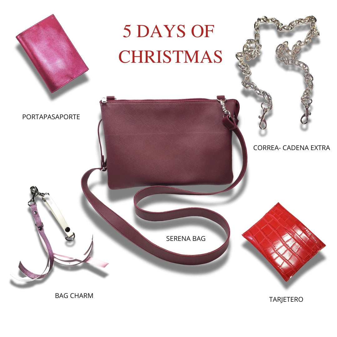 KIT 5 DAYS OF CHRISTMAS-SERENA BAG