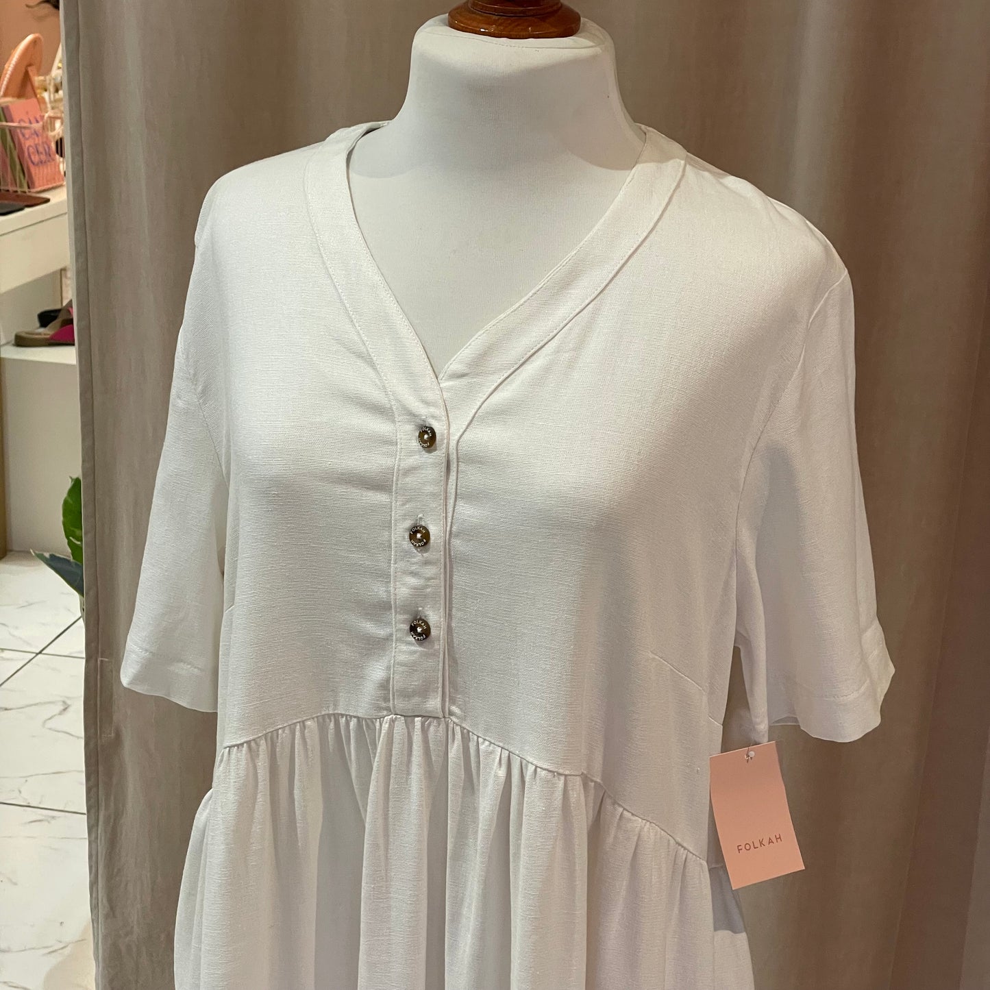 VESTIDO MAXI VENECIA BLANCO