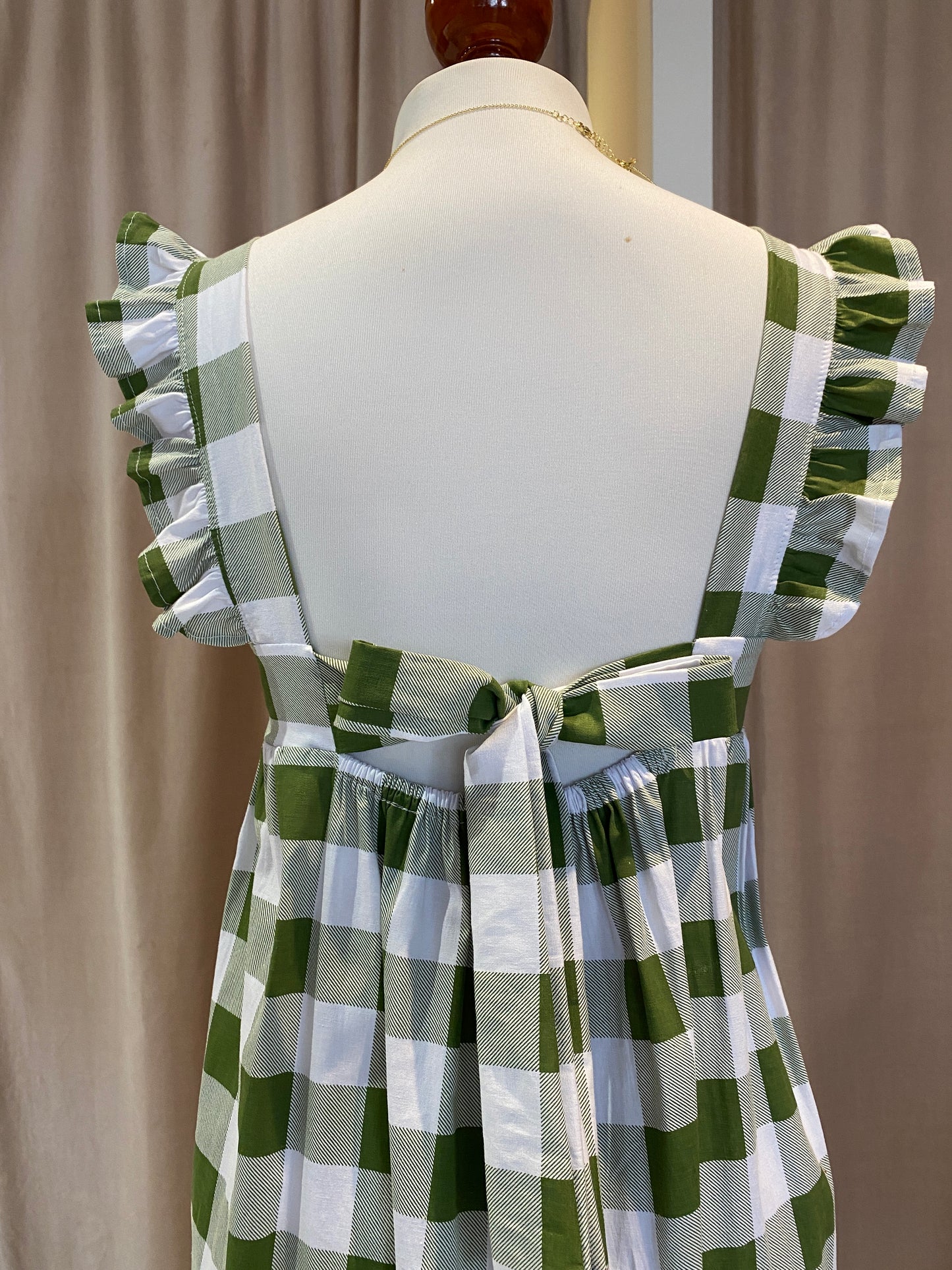 VESTIDO PRAIRE GINGHAM