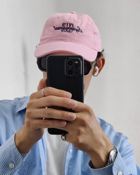 GORRA CLUB HOUSE ROSA