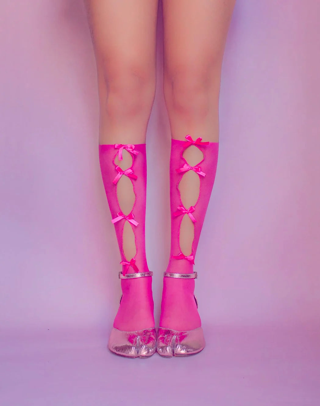 CALCETINES CUPIDO ROSA