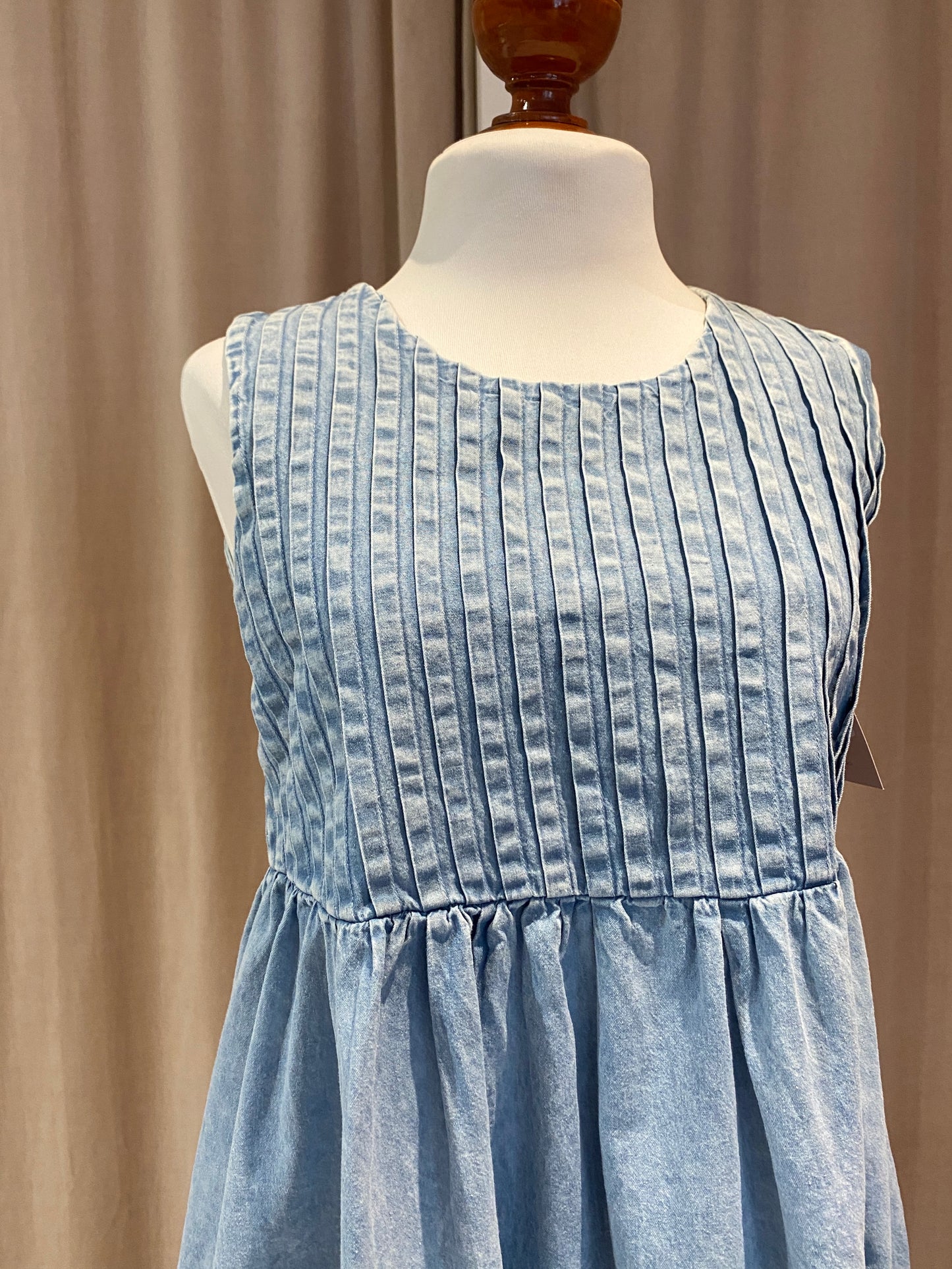 VESTIDO 90'S LIGHT DENIM