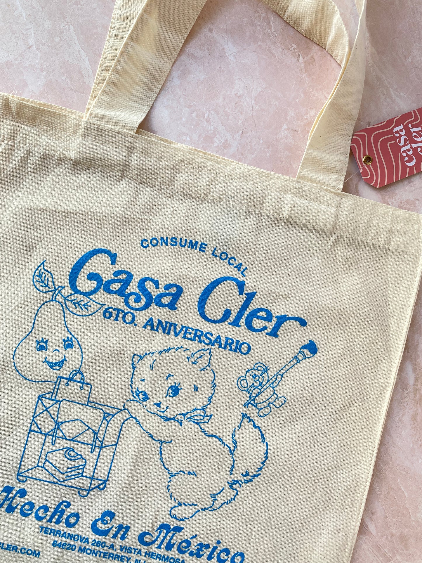 TOTE BAG 6to Aniversario CASA CLER