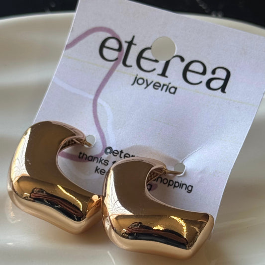 ARRACADA CHUNKY FIGURA ORO