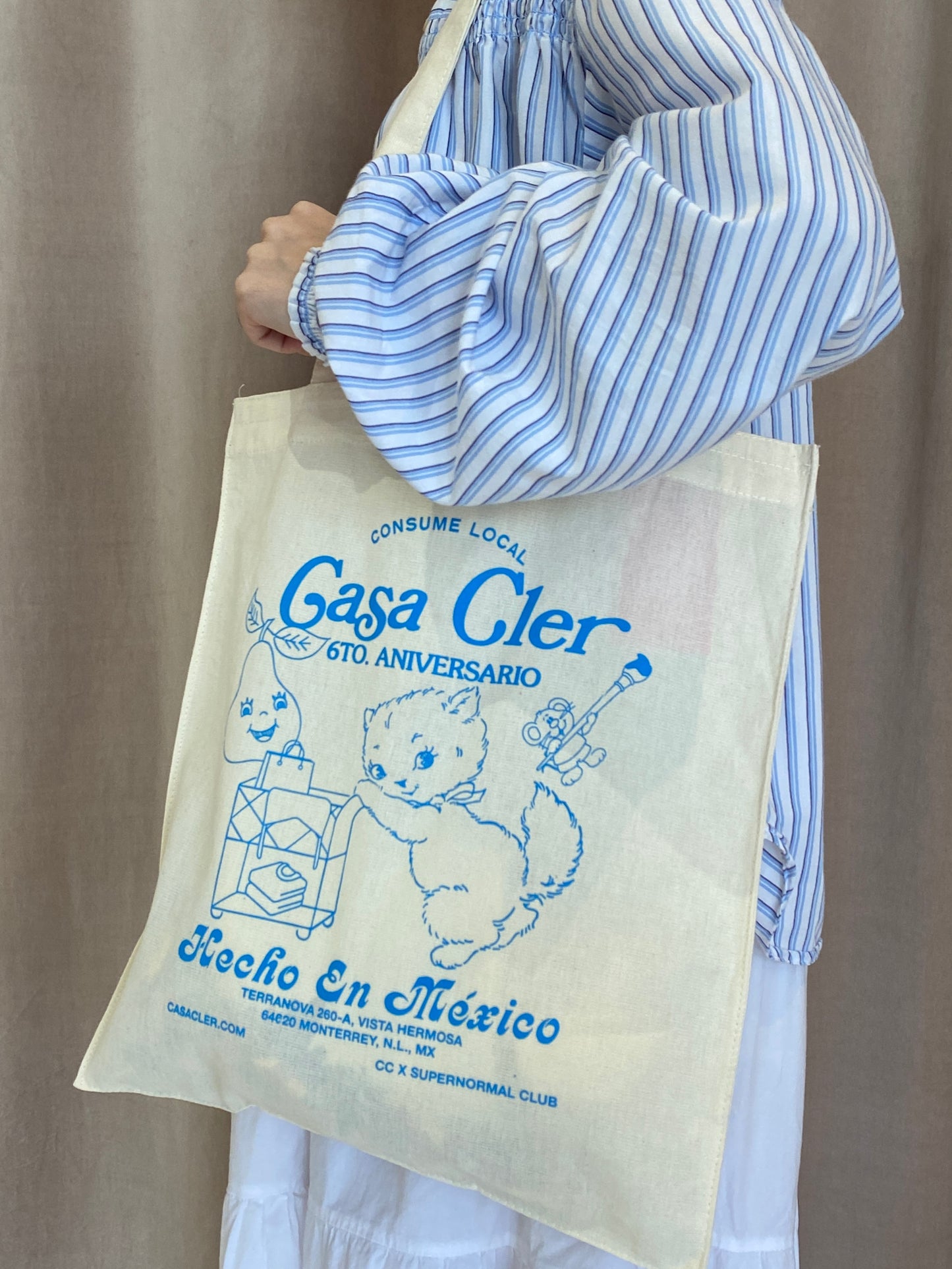 TOTE BAG 6to Aniversario CASA CLER