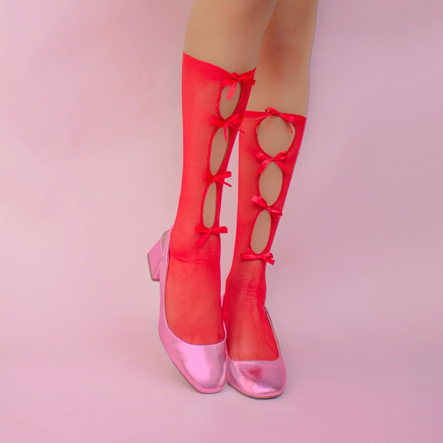 CALCETINES CUPIDO ROJO